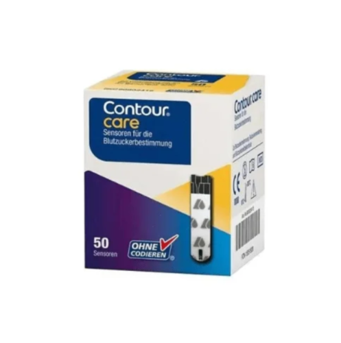شرائط قياس السكر كونتور كير CONTOUR CARE