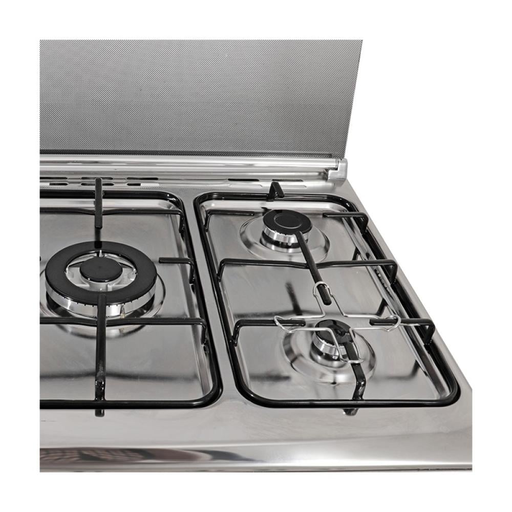 موقد طبخ جنرال سوبريم  غاز مقاس 80*60 سم 5 شعلات غاز امان كامل ستيل GS8650FS