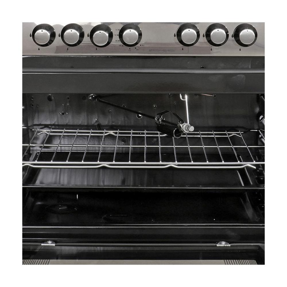 موقد طبخ جنرال سوبريم  غاز مقاس 80*60 سم 5 شعلات غاز امان كامل ستيل GS8650FS