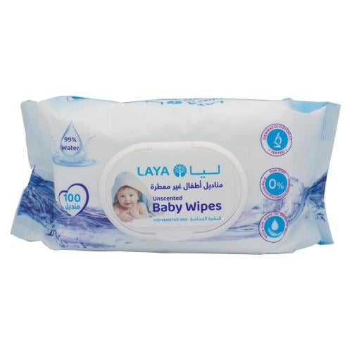 مناديل اطفال من ليا 100حبة