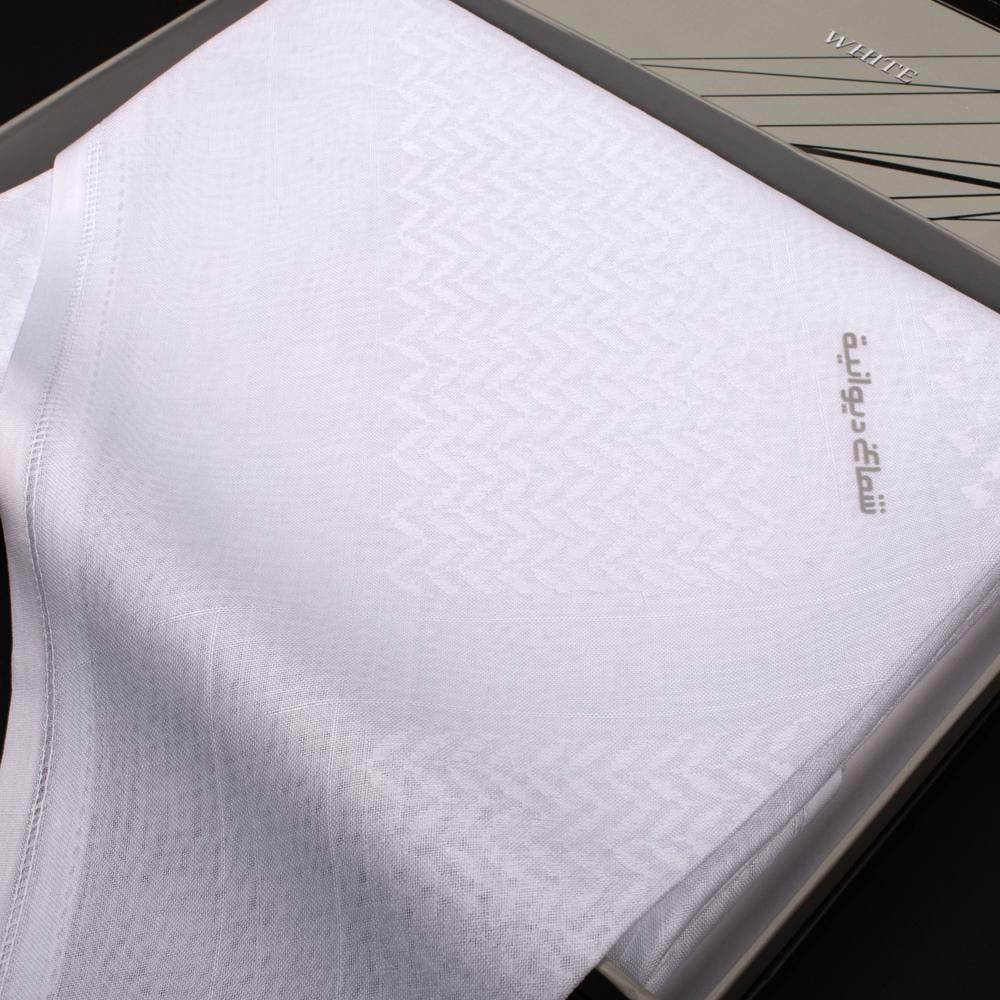 شماغ أبيض رجالي ديوانية