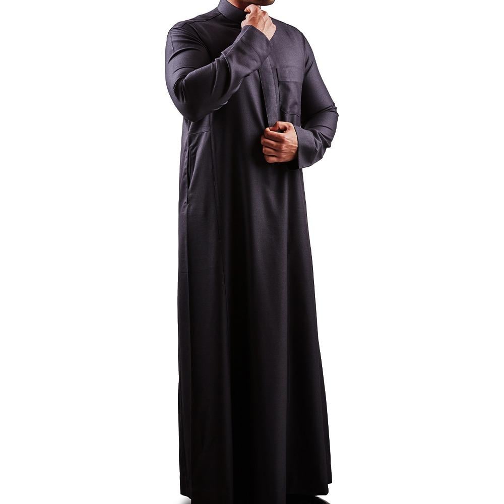 ثوب رجالي شتوي سحاب - راكز