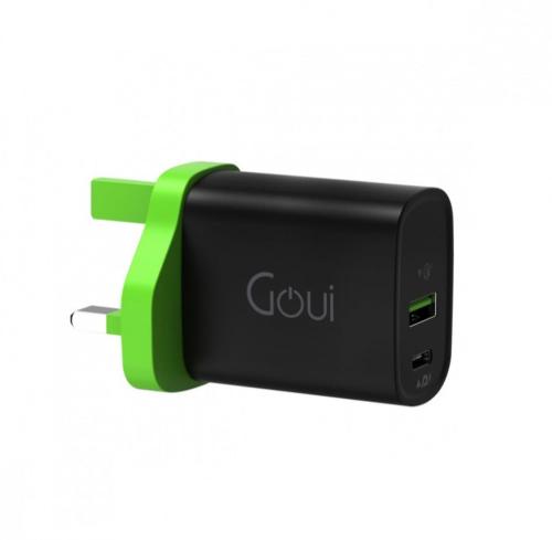 ميني فيش جداري بي دي 20 واط من GOUI قوي - اللون أس...