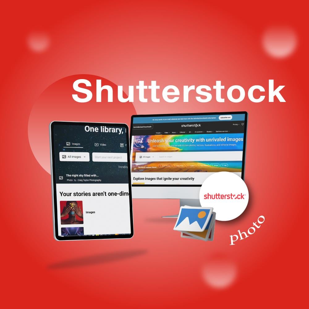 اشتراك شاترستوك صور - Shutterstock Premium