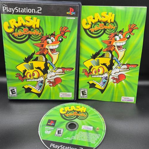 CRASH TWIN SANITY - بلايستيشن 2 - اصلي