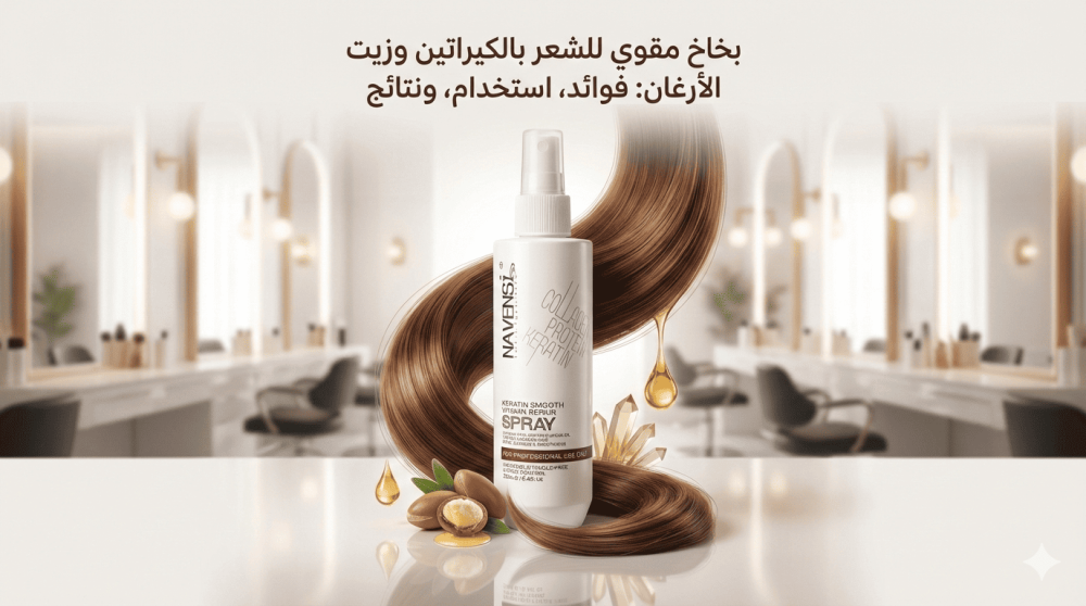 بخاخ مقوي للشعر بالكيراتين وزيت الأرغان