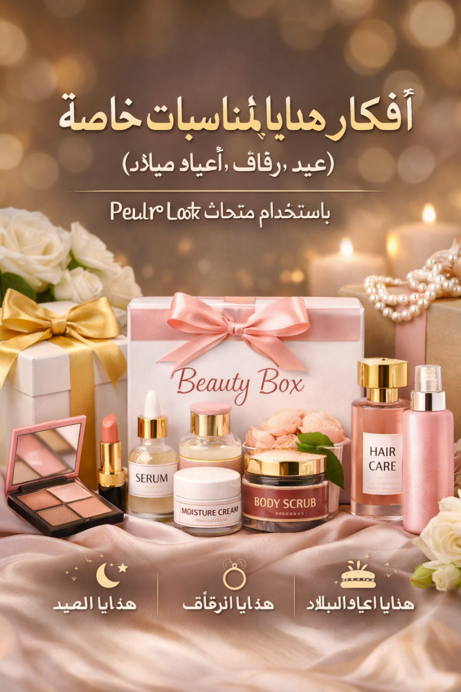 أفكار هدايا لمناسبات خاصة باستخدام منتجات Pearl Look