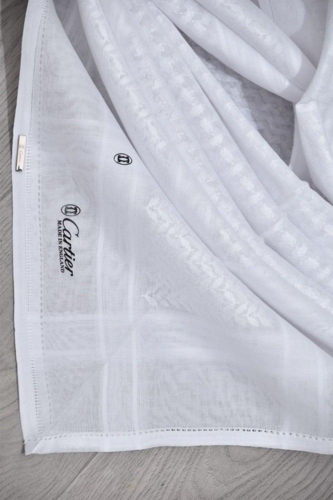 شماغ كارتير ابيض 2024