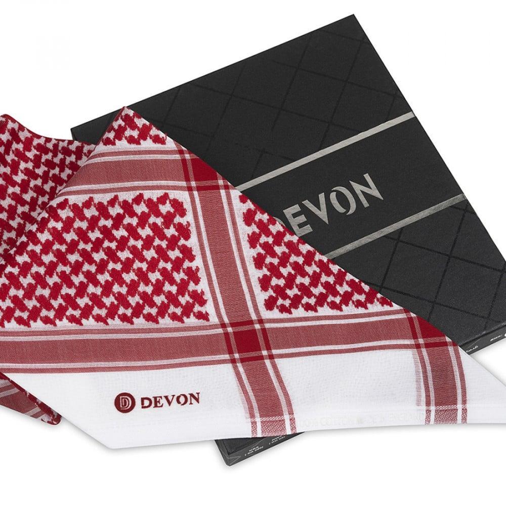 شماغ ديفون احمر