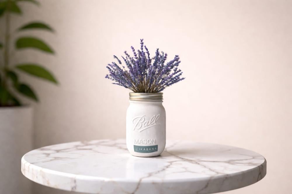 طرق بسيطة لإضافة لمسة طبيعية لمكان العمل باللافندر المجفف