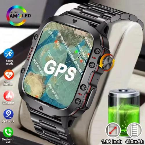 ساعة ذكية بتقنية الGPS