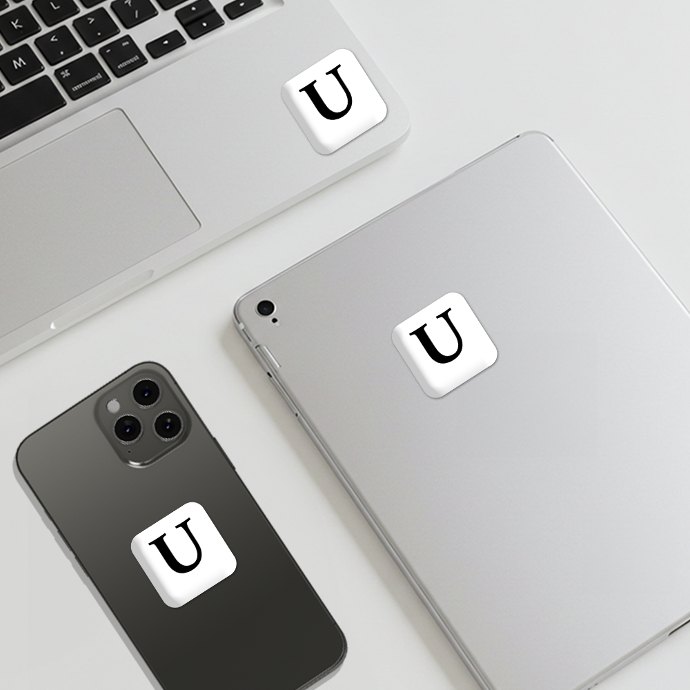 ستيكر حرف U