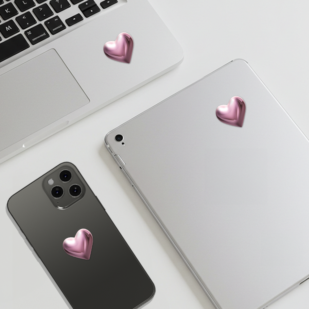 Shiny Pink Heart