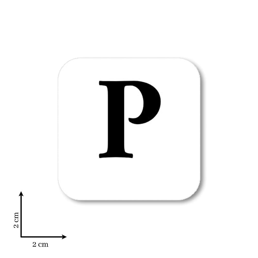 ستيكر حرف P