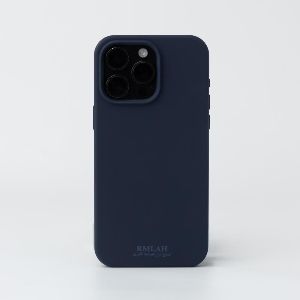 Dark Blue Silicone Case