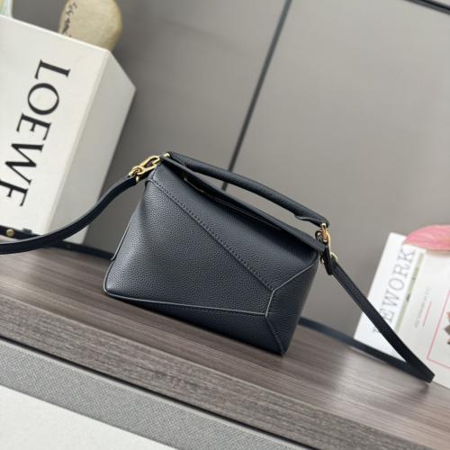LOEWE Puzzle Mini leather shoulder bag