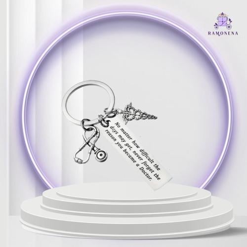 ميدالية مفاتيح حديد - للطبيب