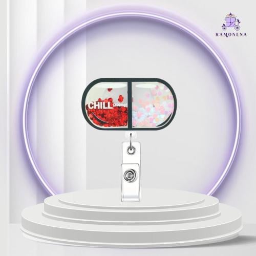 حامل بطاقة العمل كبسولة