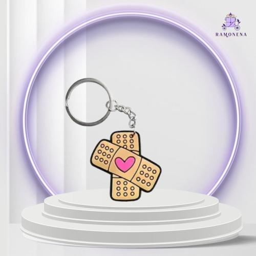 ميدالية مفاتيح -لصق جراحي