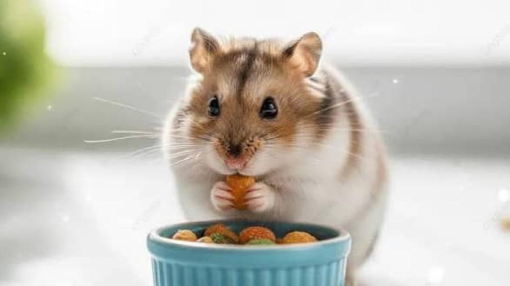 اختيار الطعام المناسب للقوارض وكيفية تقسيم الوجبات