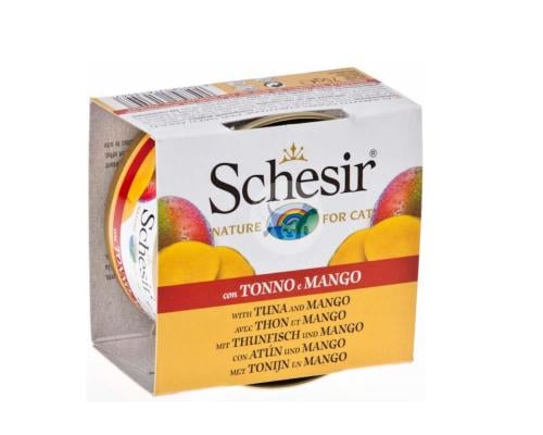 شيزر طعام رطب للقطط بالتونة والمانجو 75g
