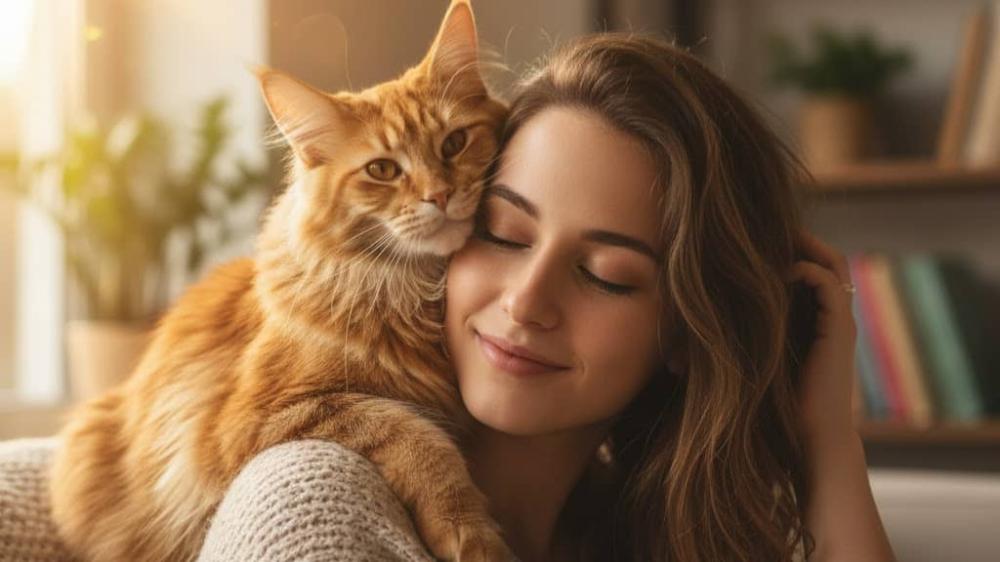 كيف اعرف أن قطتي تحبني؟