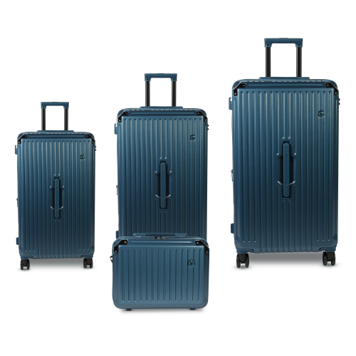 حقائب فايبر 4 قطع (Blue)