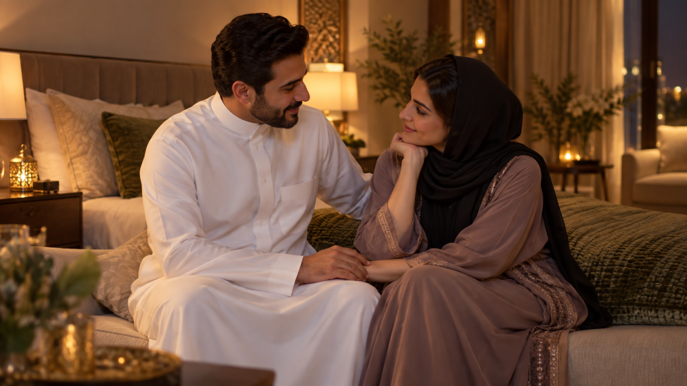 زوجان يختاران القناعة بعيدًا عن مقارنات الحياة الزوجية