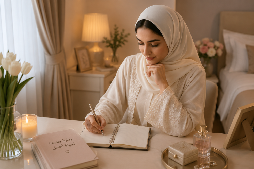 عروس تستعد نفسيًا للحياة الزوجية قبل الزفاف