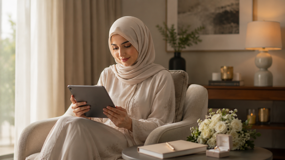 عروس تستعد للحياة الزوجية بوعي