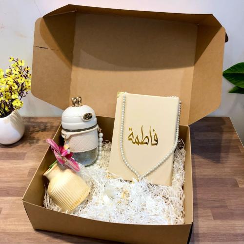 طقم هدية مصحف مع الفازة بالاسمنت