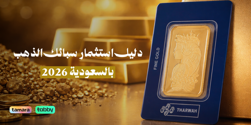 مجموعة من سبائك الذهب اللامعة عيار 24 مرتبة