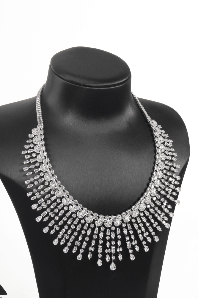 كسسوار طقم زركون بتصميم أنيق فاخر