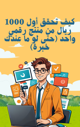 كيف تحقق اول1000ريال من المنتحات الرقمية