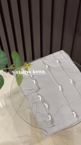 شرشف كوراشيه رمادي مرد