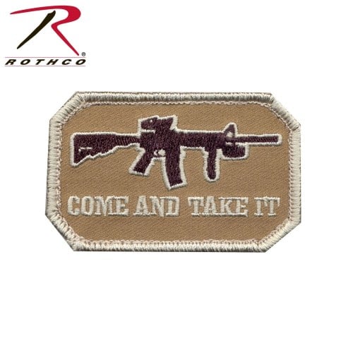 شارة بعبارة Come and Take It