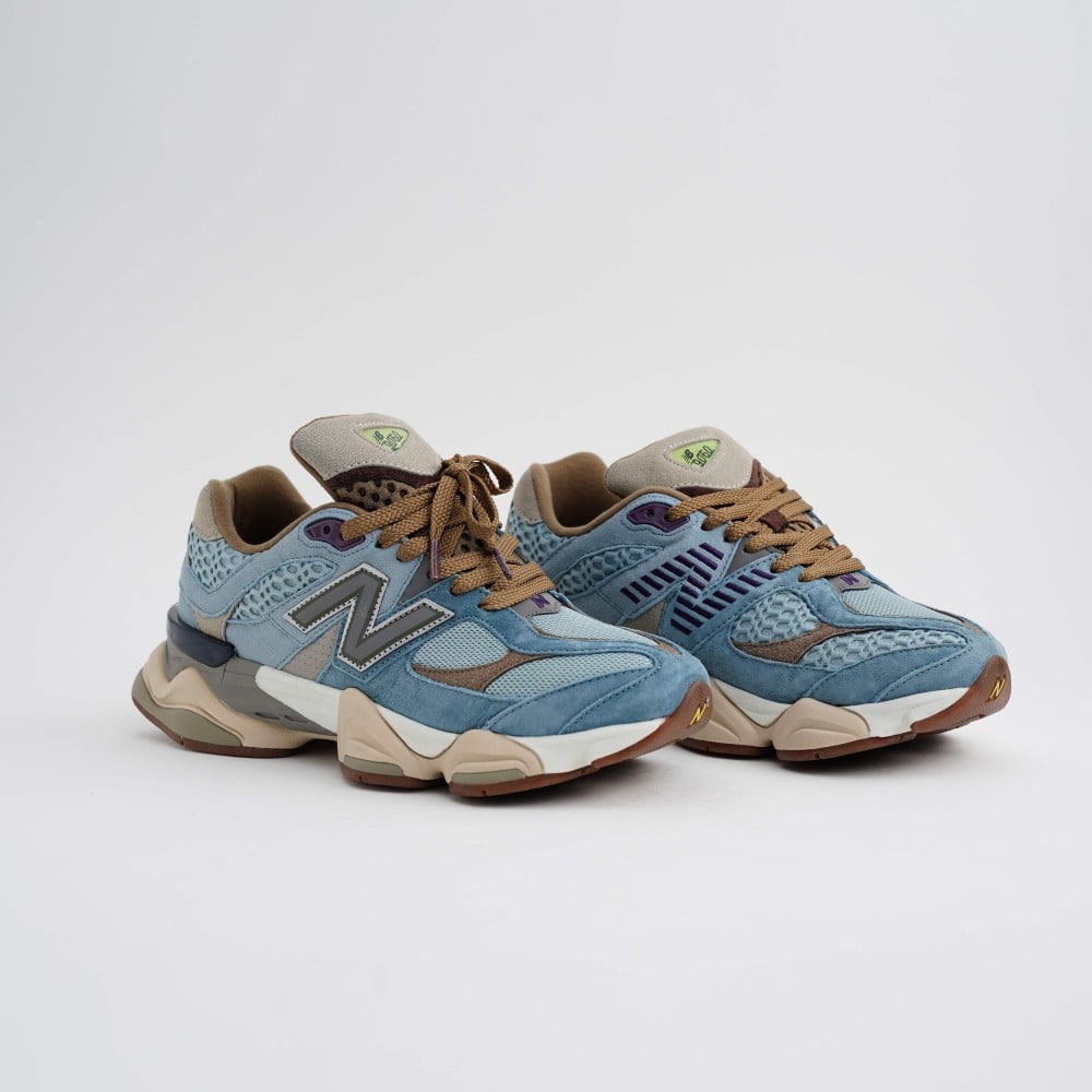 New Balance 9060 Blue and Brown Lightweight Comfortable and More Stylish