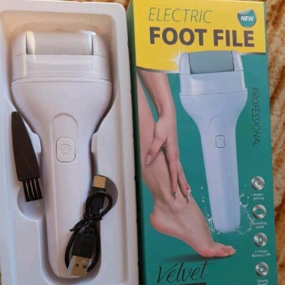 جهاز تقشير القدم و إزالة الجلد الميت