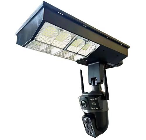 كاميرا طاقة شمسية مع كشاف 2 في 1