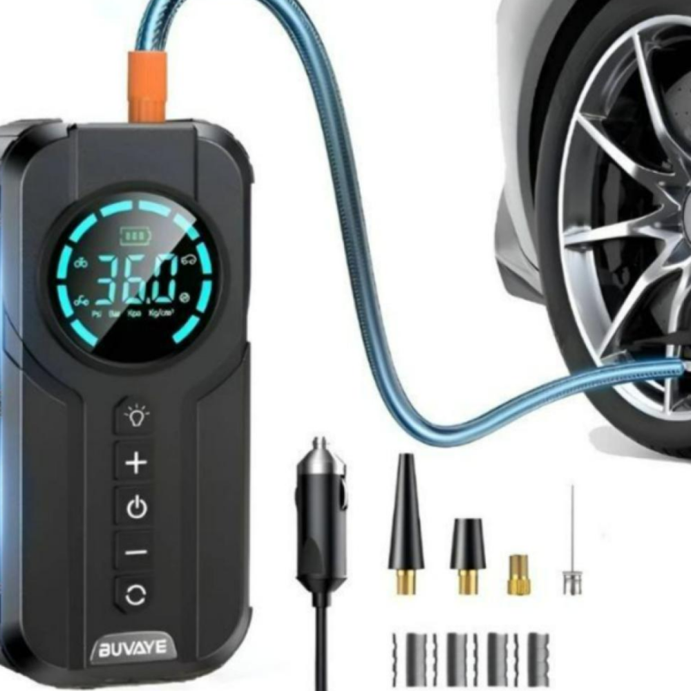 !فزاع الإلكتروني – مضخة هواء ذكية، وشاحن متنقل، وكشاف في جهاز واحد!