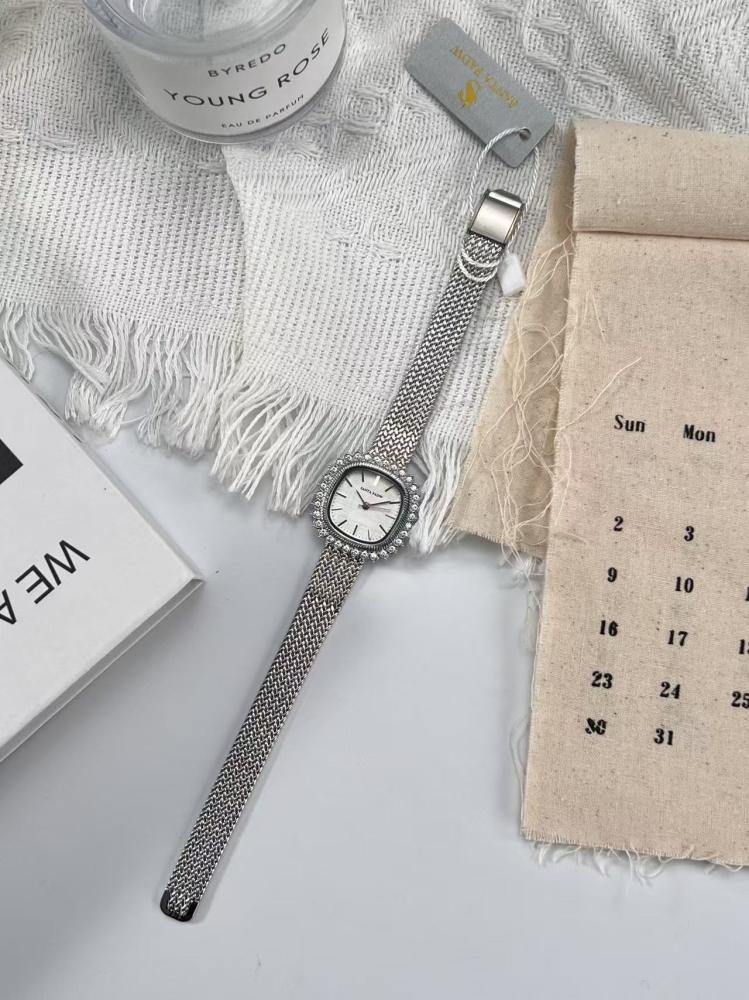 ساعة SANTA FADW نسائي حصيرة فضي