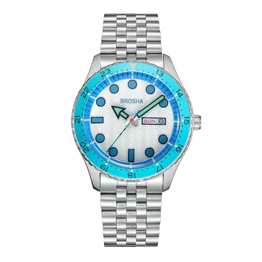 ساعة BROSHA رجالي استيل