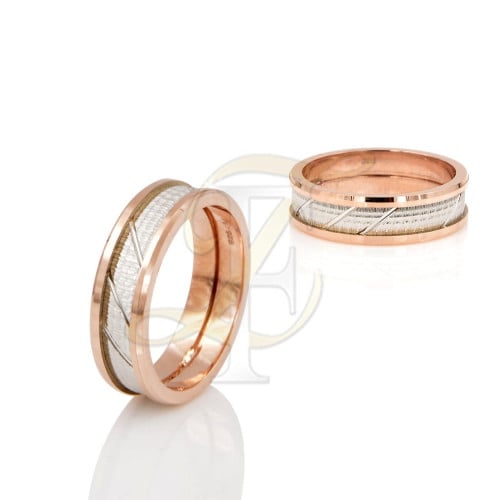 دبلة (فضة مع نحاس) فضة عيار 925