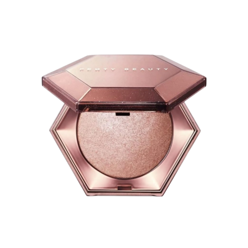اضاءة هايلايتر بودرة دياموند بومب من فنتي بيوتي لون روز ريف