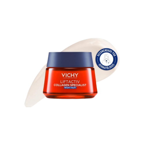 كريم ليفت اكتيف الليلي المتخصص بالكولاجين من فيشي 50 مل فيتشي