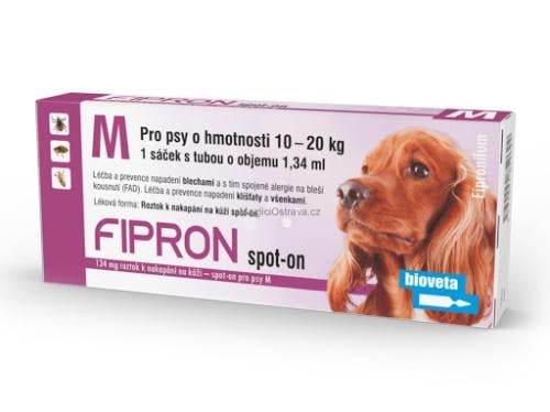 Bioveta Fibron for dogs 1.34ml - M (10kg - 20kg)