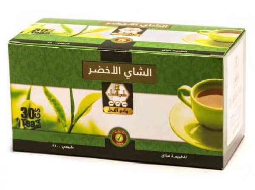 Wadi Al Nahil Green Tea 30 Bags