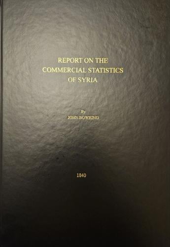 REPORT ON THE COMMERCIAL STATISTICS OF SYRIA