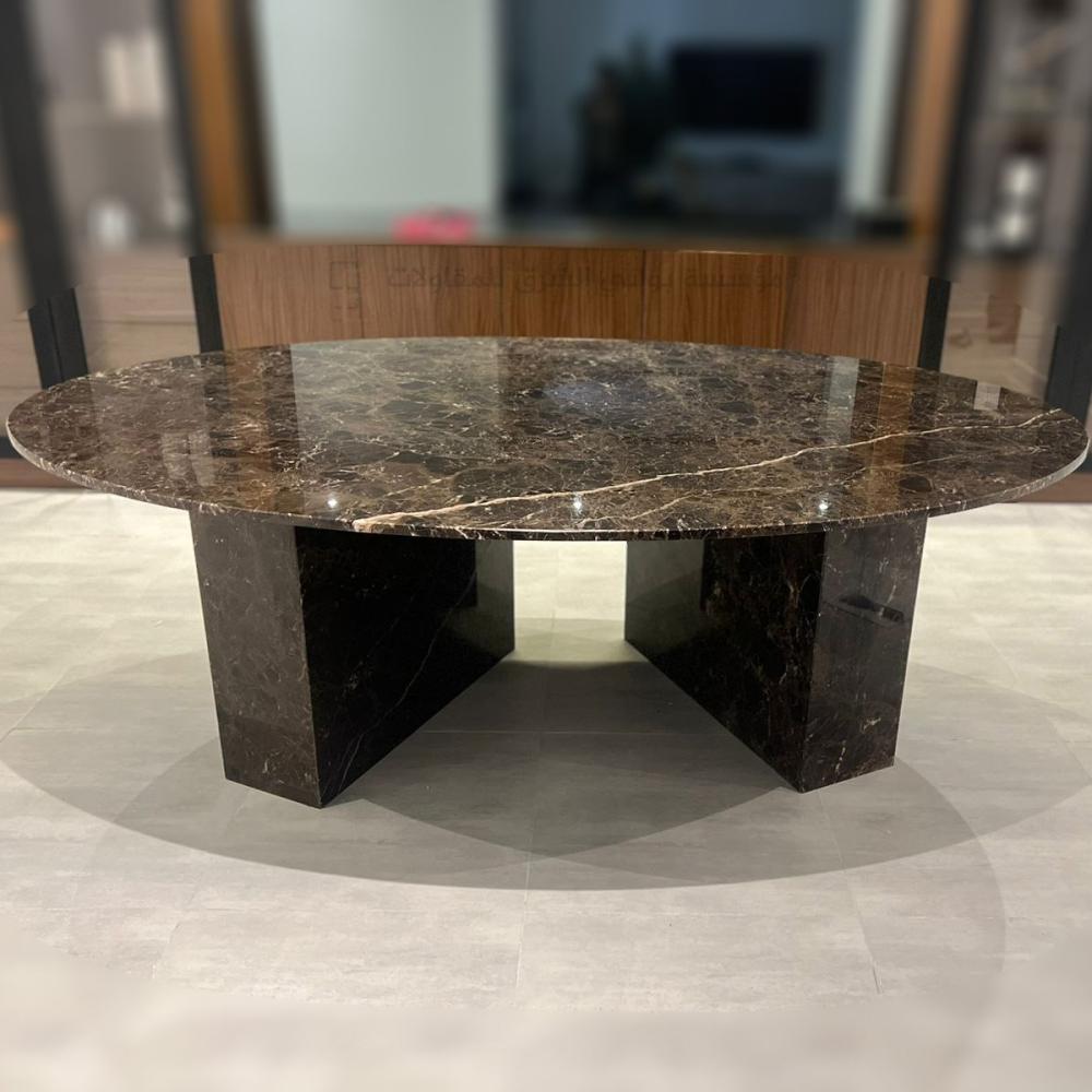 طاولة طعام برخام طبيعي