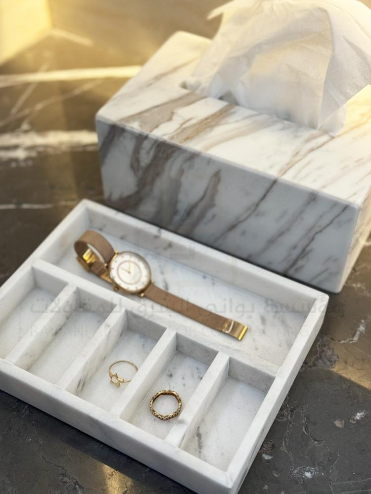 Marble Stackers Jewellery Stand Small Marble T Bar Jewellery Stand